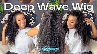 Deep Wave Wig Ft Ashimary Hair | Tanaania