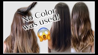 Highlights Without Chemicals!!! // Wholy Hair