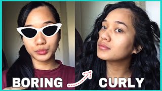 Heatless Curl | For Thick And Thin Hair Easy Curl Diy At Home | Tiktok Trend Curl | Ashley Dee