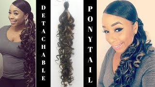 How To Make 30 Inch Deattachable Ponytail