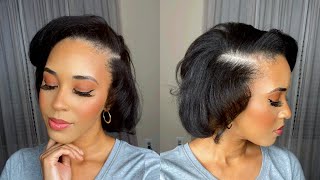 Make Your Silk Press Last When You Need A Relaxer Retouch | Relaxed Hair Silk Press