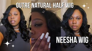 Outre Wig Review | Half Wig Neesha