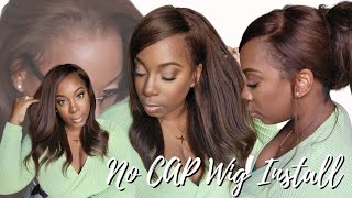 Hd Lace Clean Hairline Stop Using Bald Caps No Glue Chocolate Red Brown Easy Wig Install Wowafrican