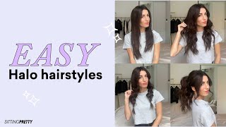 5 Halo Hair Extension Hairstyle | Hair Tutorial [Easy]