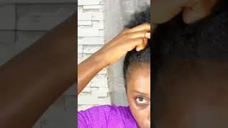 No Heat  With No Extension Natural Hair
