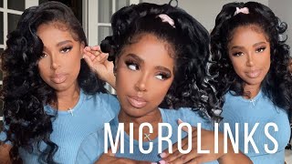 How To: Versatile Micro Link Weft Extensions On Yourself! | Ywigs
