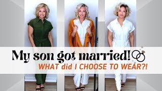 My Son Got Married! | Try On Wigs & Outfits! | What Did I Choose For The Big Day?!