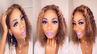 The Best 13X4 Ombre Lace Front Human Hair Wig Ft. Unice Hair