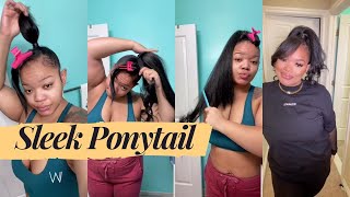 90S Ponytail: Sleek Barbie Ponytail With Bundls | Quick Weave | Summer Walker Inspiration | #Ulahair