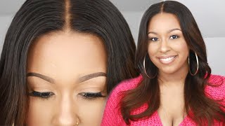 Easy Invisible Lace Wig! Melts W/ No Baby |  Wig For Beginners! | Ombre Human Hair Wig Ft. Royalme