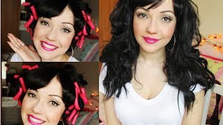 Heatless Curls (With Bendy Rollers/ Flexi Rods)