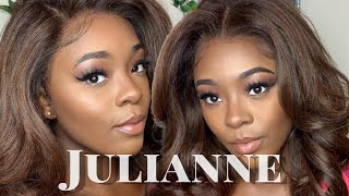 Hair Goals  | Outre Perfect Hd Lace Wig | Julianne | Chocolate Swirl