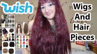 Testing Out Wish Wigs And Hair Pieces #2