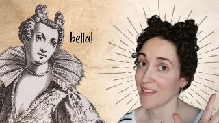 How To Style A Renaissance Venetian "Horned" Hairstyle