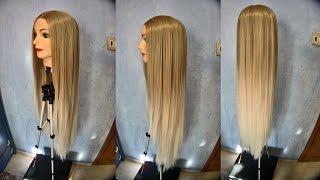 Sold: Blonde Ombre Futura Lace-Front-Top Wig