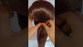 #Easy Bun #Hairstyle With Clutcher Bridal Updo #Hairstyle #Ytshorts #Shorts #Trending #Hairstyle