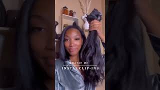 Only 2 Bundles Clip-In Extensions Are Enough To Complete Your Hair