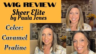 Wig Review Of Paula Young'S Sheer Elite In Caramel Praline - Affordable Hand Tied Wig
