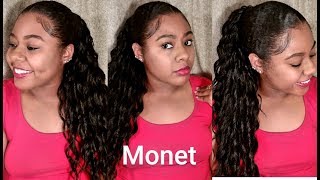 $7 Outre Synthetic Ponytail Timeless - Monet 1B