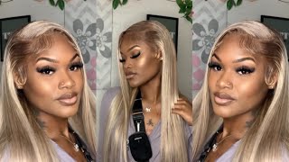Beautiful Blonde Wig Side Part Install | Alipearl Hair