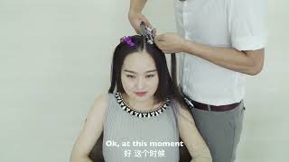 6D2 Generation Of Hair Extension Teaching Video Episode 3 Hair Extension (Use Details)