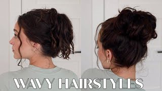 Go To Easy Hairstyles For Wavy Hair!! Cute & Heatless 2022