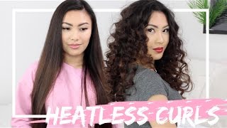How To: Big Heatless Overnight Curls That Will Last All Day