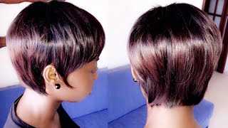Rihanna Short Hair Tutorial | Full Sew In No Closure / No Glue / No Leave Out Detailed Tutorial