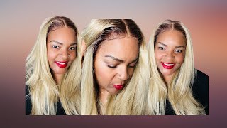 $40 Bombshell Blonde! | Outre Jaylani | Easy Glueless Install