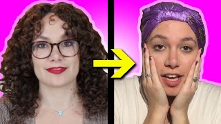 Women With Curly Hair Try No Heat Straightening Methods