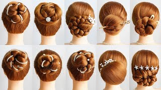 Top 10 Updos For Medium Hair - Easy Bun Hairstyles For Wedding And Party