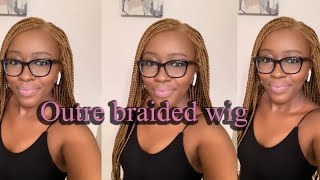The Best Braided Wig!!!Outre Hd Square Part Lace Wig