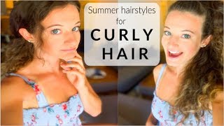 5 Curly Hairstyles In 5 Minutes (No Heat)