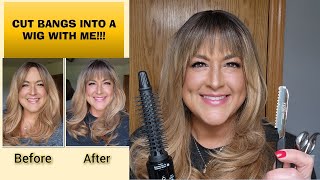 Tip Tuesday | Cut Bangs Into A Wig With Me!!  #Lemonwigs Budget Friendly Wig Is Great With Bangs!!