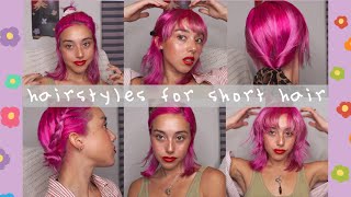 Easy, Quick Hairstyles For Short Layered Hair