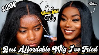  I Brought My 1Year Old $200 Wig Back To Life| Best Affordable Wig  Wig Revamp | Laurasia Andrea