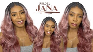 Laude & Co Synthetic Hair 13X2 Hd Lace Frontal Wig - Ugl011 Jana --/Wigtypes.Com