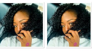 How To: Installing Kinky Curly Clip In Extensions Human Hair