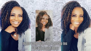 Outre ~ Big Beautiful Hair Clip In ~ "4C- Bohemian Afro" | Under $25! Get Yo Clip On!!