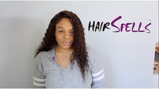 Installing Deep Wave Lace Front Wig Ft.Hairspells