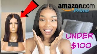Omg!!! Amazon Prime Day Human Hair Wig Under $100 + How-To | Twingodesses