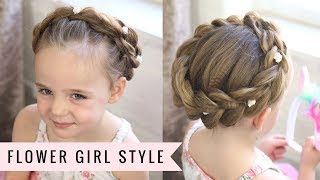 Flower Girl Style By Sweethearts Hair