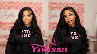 Best Hd Lace Wig  ! Detailed Lace Frontal Wig Install | Yolissa Hair
