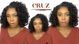 Janet Collection Synthetic Hair Melt 13X6 Hd Swiss Lace Frontal Wig - Cruz -/Wigtypes.Com