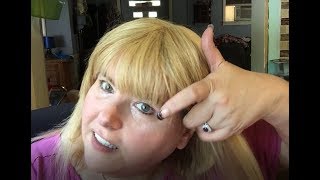 Come Get Ready With Me - Putting On My Hair Topper And Bang Clip - What A Transformation!!