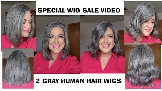 Special Video  For In Vogue Medical Wigs And Beyond | Gray Human Hair Wig Drop On Saturday!!