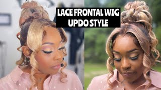 How To: Updo W/ A Lace Frontal Wig