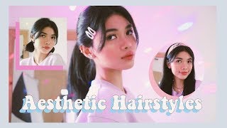 Cute & Easy Aesthetic Hairstyles || Alexa Litonjua