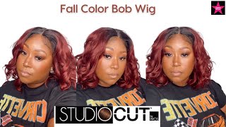 $30 Fall Color Synthetic Wig| Studio Cut Dpl008 Ft Samsbeauty