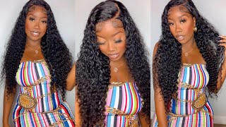 Frontal? No Girl It'S A Closure! 5X5 Deep Wave Closure Wig Ft Recool Hair | The Tastemaker